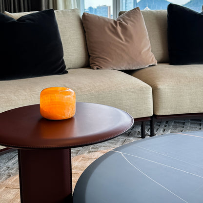 Natural Golden Jade Marble Touch Lamp Marmor
