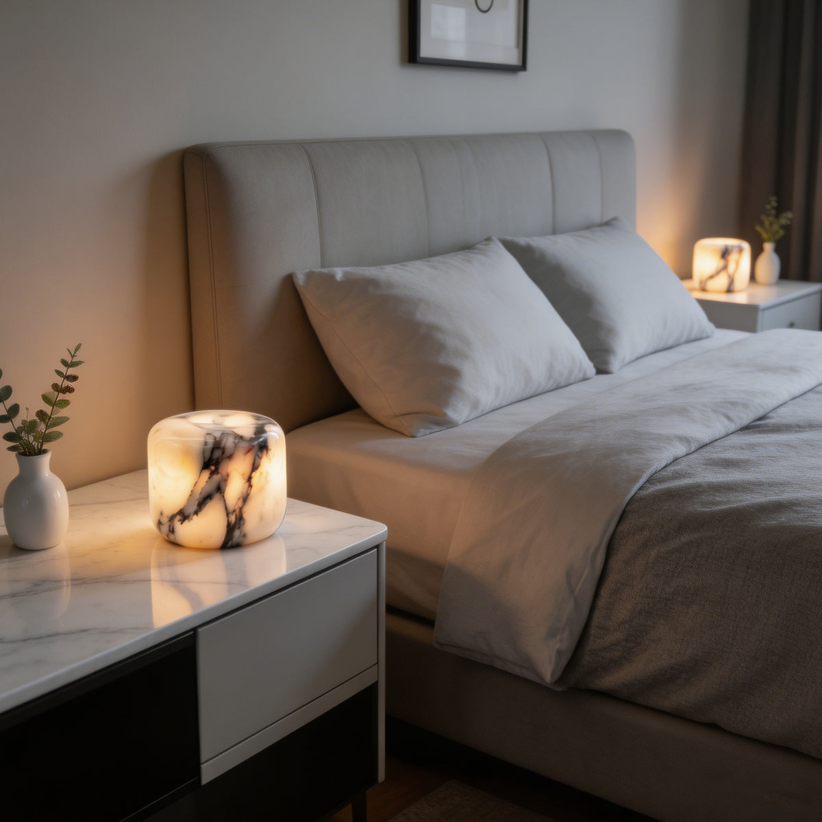Discover the warmth and character of natural stone lighting.