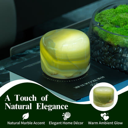 Marmor Ancient Emerald Natural Marble Touch Lamp Marmor