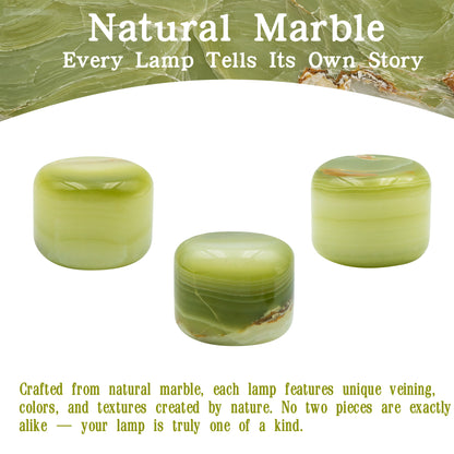 Marmor Ancient Emerald Natural Marble Touch Lamp Marmor