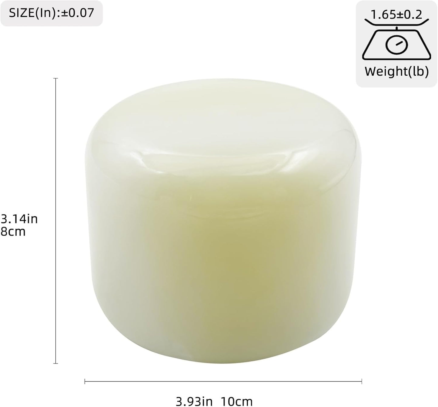 Marble Table Lamp USB-C Bedside Lamp Ambient Lighting for Bedroom Night Light LED Ambient Portable and Rechargeable (Eastern Jade Glow)