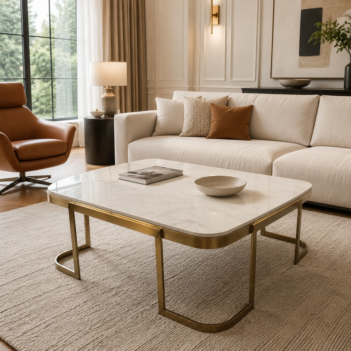Stone furniture that brings texture and character to your space.