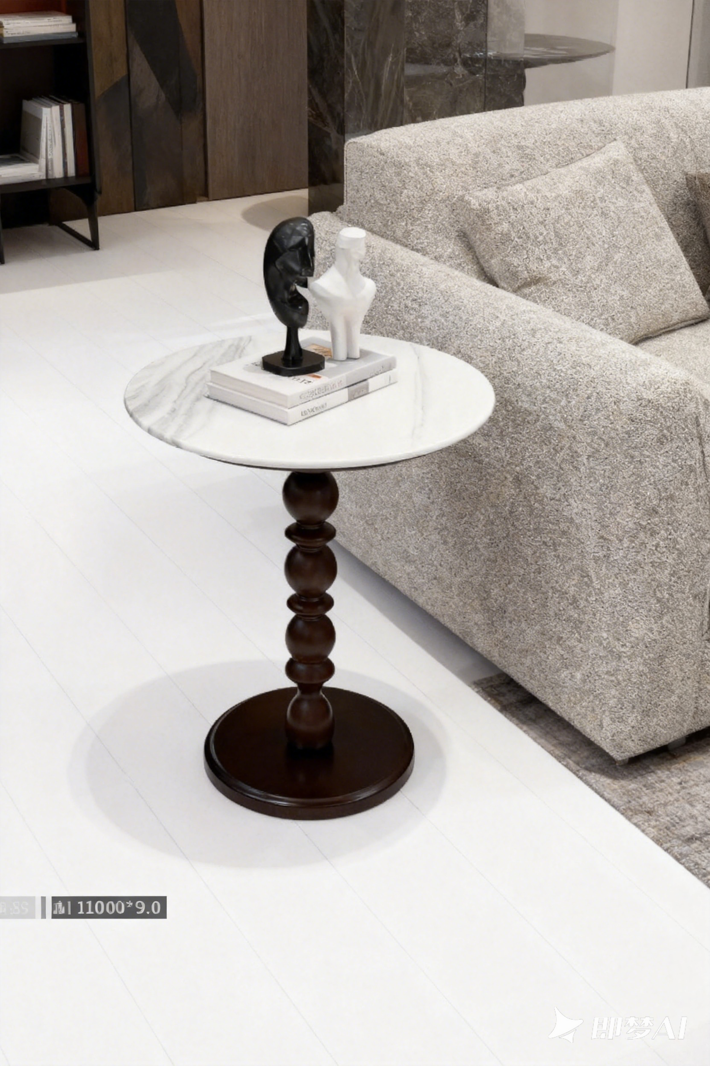 Marble Side Table
