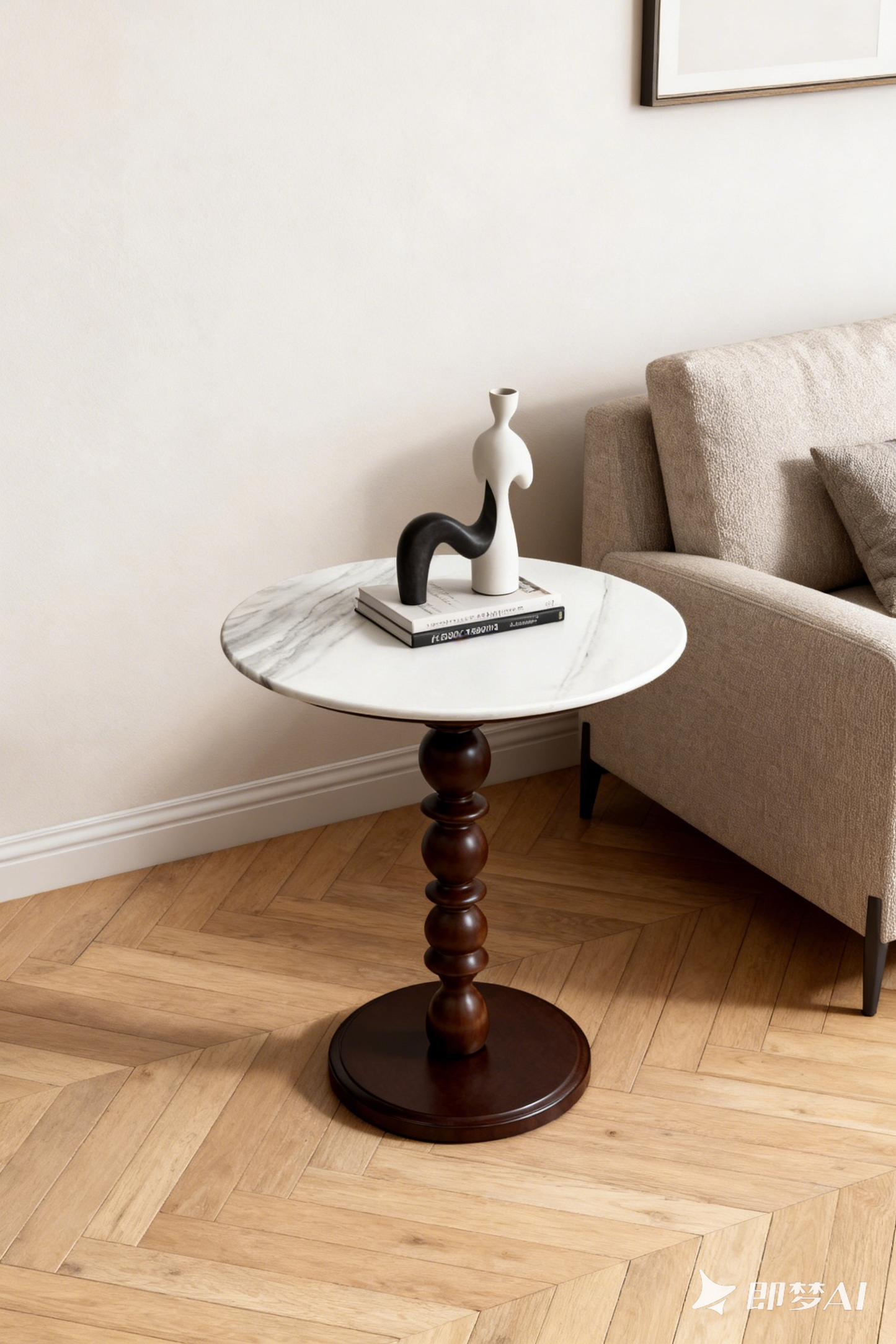 Marble Side Table